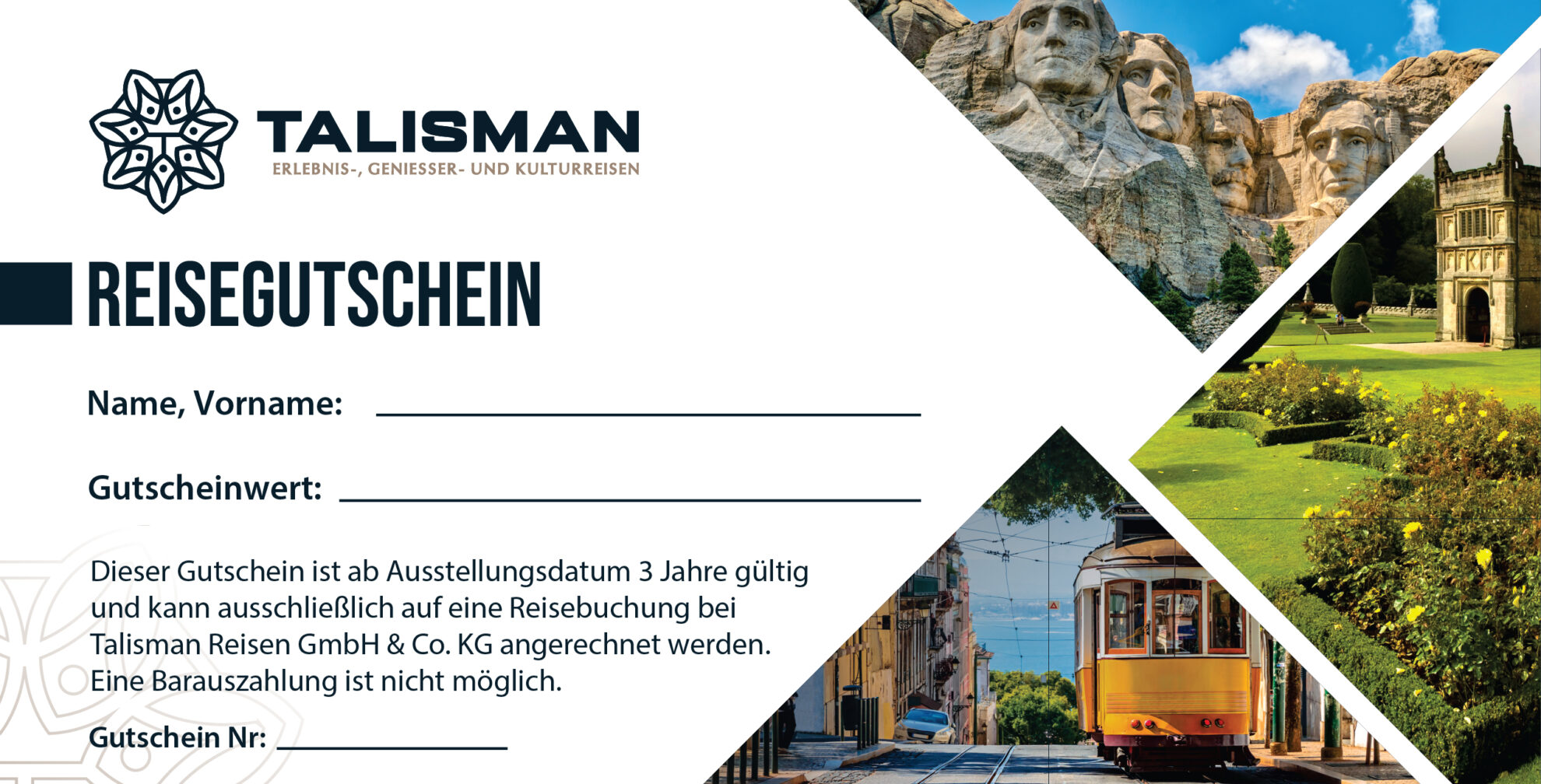 Talisman Travel Voucher 1