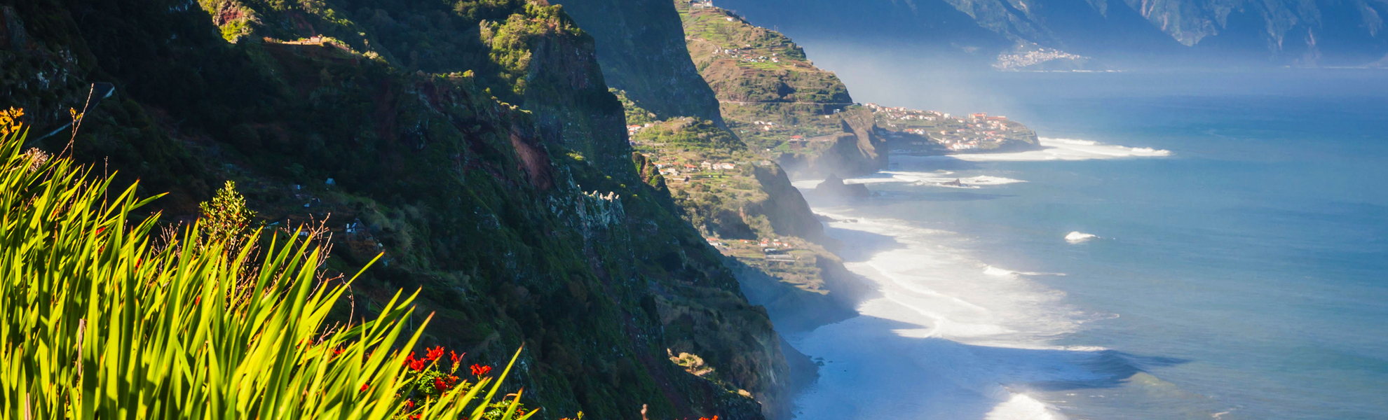 Nordküste in der Nähe von Boaventura auf Madeira