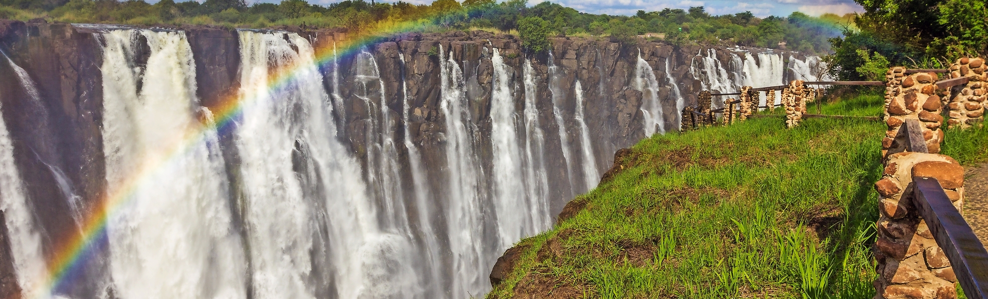 Victoria Falls in Sambia